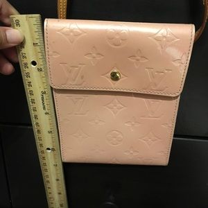 Authentic LV crossbody soft pink